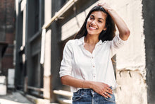 Load image into Gallery viewer, White Cotton Shirt